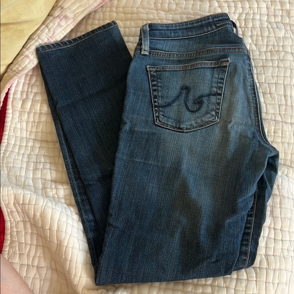 Ag Adriano Goldschmied Stevie Slim Straight Jeans